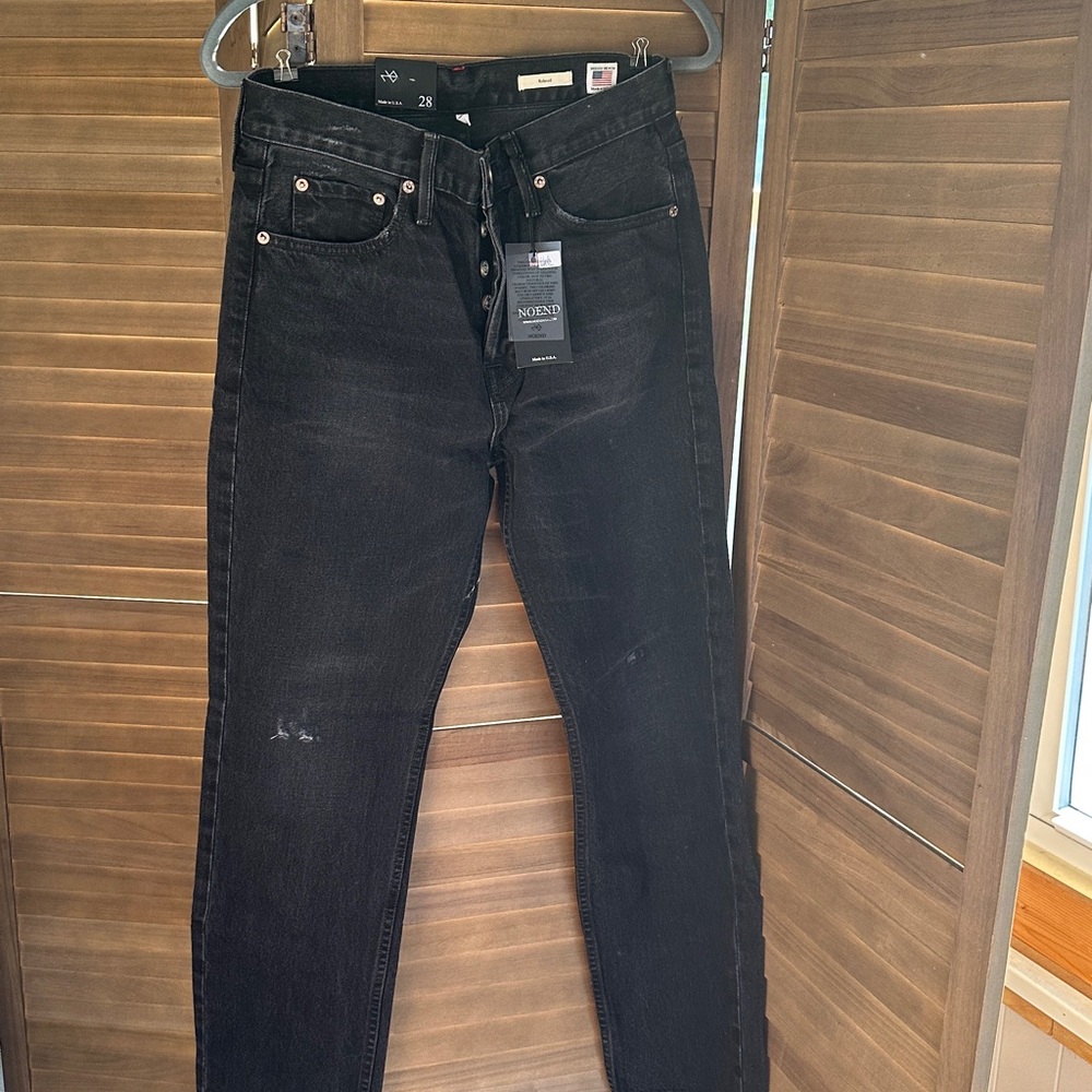 NOEND Black Denim Jeans